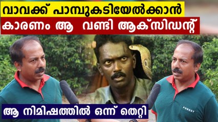 ഇത്രയും അനുഭവമുള്ള വാവയെ പാമ്പ് കടിക്കാൻ കാരണം ആ വണ്ടി അപകടം..വിദഗ്ധൻ പറയുന്നു