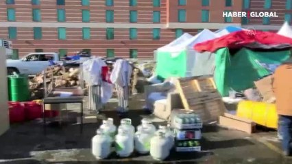 Kanada’da kamyoncuların aşı karşıtı protestolar 'ayaklanma' olarak nitelendirildi