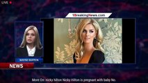 Pregnant Nicky Hilton debuts her baby bump - 1breakingnews.com