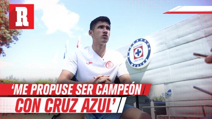 Uriel Antuna: 'Al llegar me propuse quedar campeón con Cruz Azul'