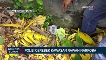 Polisi Gerebek Kawasan yang Menjadi Peredaran Narkoba di Medan