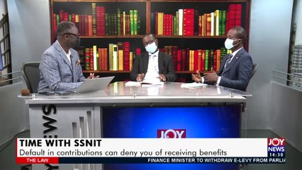 TIME WITH SSNIT: Voluntary retirement age by law is 45 years - The Law on JoyNews (6-2-22)