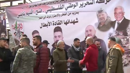 إضراب وحداد بعد اغتيال 3 شبان فلسطينيين على يد قوة إسرائيلية بنابلس