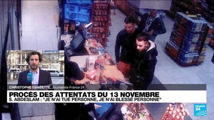 Procès du 13-Novembre : "Je n'ai tué personne, je n'ai blessé personne", affirme Abdeslam