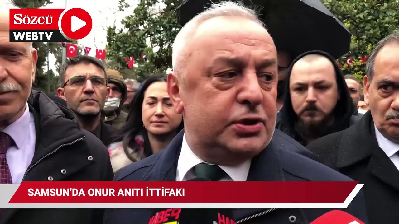 Samsun’da Onur Anıtı İttifakı