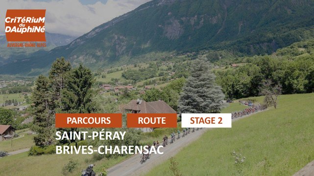 Critérium du Dauphiné 2022 - Découvrez l'étape 2