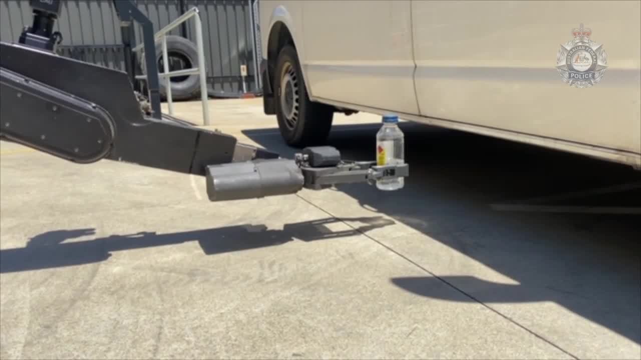 AFP bomb equipment