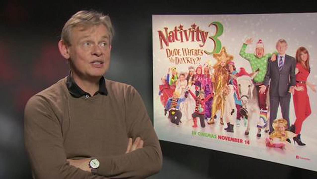 Nativity 3: Dude, Where's My Donkey? Exclusive Interview With Martin Clunes, Marc Wootton & Debbie Isitt