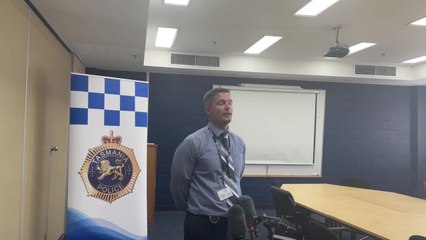 Tasmania Police addresses the media following the Flowerdale siege - November 2021 - The Advocate