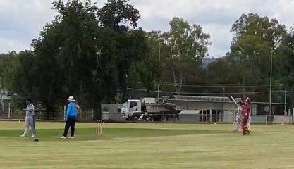 Tom Johnson century wins semi-final - The Border Mail - January 2022