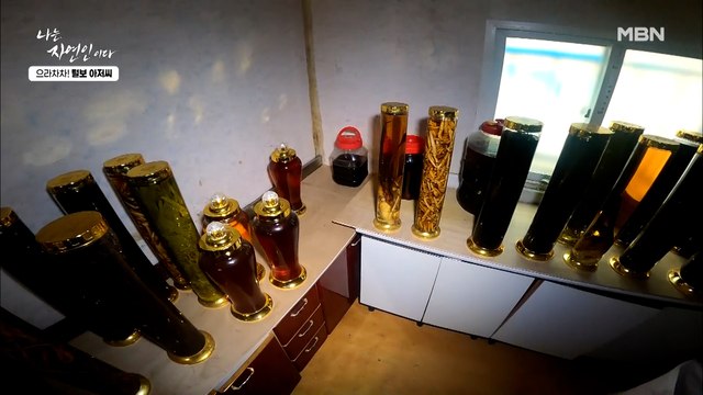 없는 게 없는 자연인 하우스! 산에서 채취한 약초로 담은 자연인 표 담금주!
