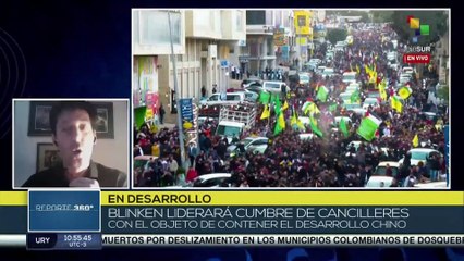Antony Blinken asiste a reunión de cancilleres del Quad