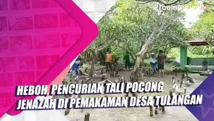 Heboh, Pencurian Tali Pocong Jenazah di Pemakaman Desa Tulangan