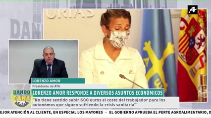 Lorenzo Amor (ATA): 'Fijar una cotización sin saber los ingresos totales del autónomo es un error'