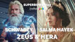 Super Bowl 2022 - Schwarzenegger & Salma Hayek sont Zeus & Hera