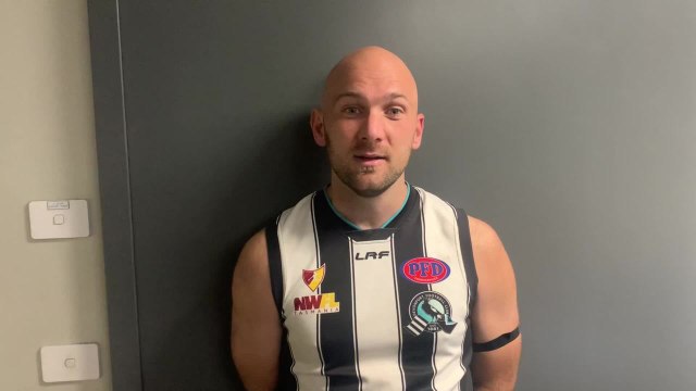Devonport coach Kurt Byard following the Magpies' second semi-final win - The Advocate, 2021