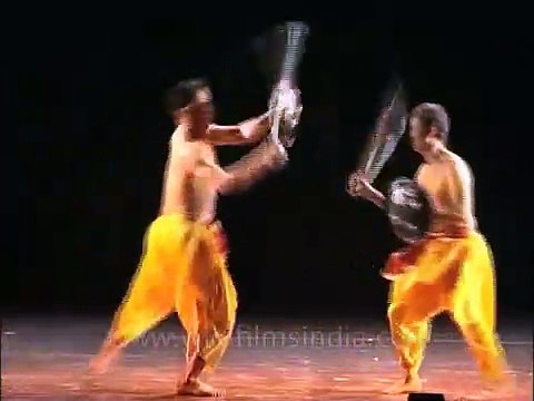 Thang-Ta, martial dance from manipur