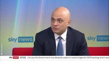 Sajid Javid warns NHS waiting list will get worse before it gets better