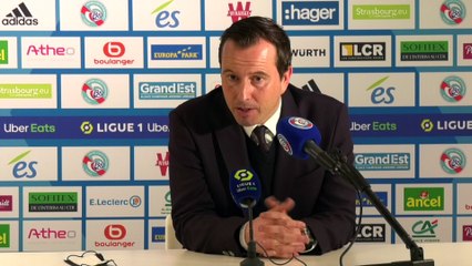 Julien Stéphan "Pour Strasbourg c'est exceptionnel"