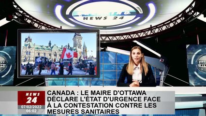 Canada : le maire d'Ottawa déclare l'état d'urgence pour protester contre les mesures sanitaires
