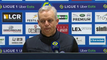 Troyes - Metz, la réaction des coaches