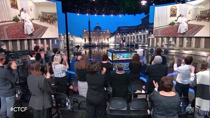 Papa Francisco participou pela primeira vez num talk-show na TV