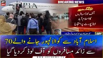 Kuala Lumpur-bound passengers offloaded at Islamabad airport