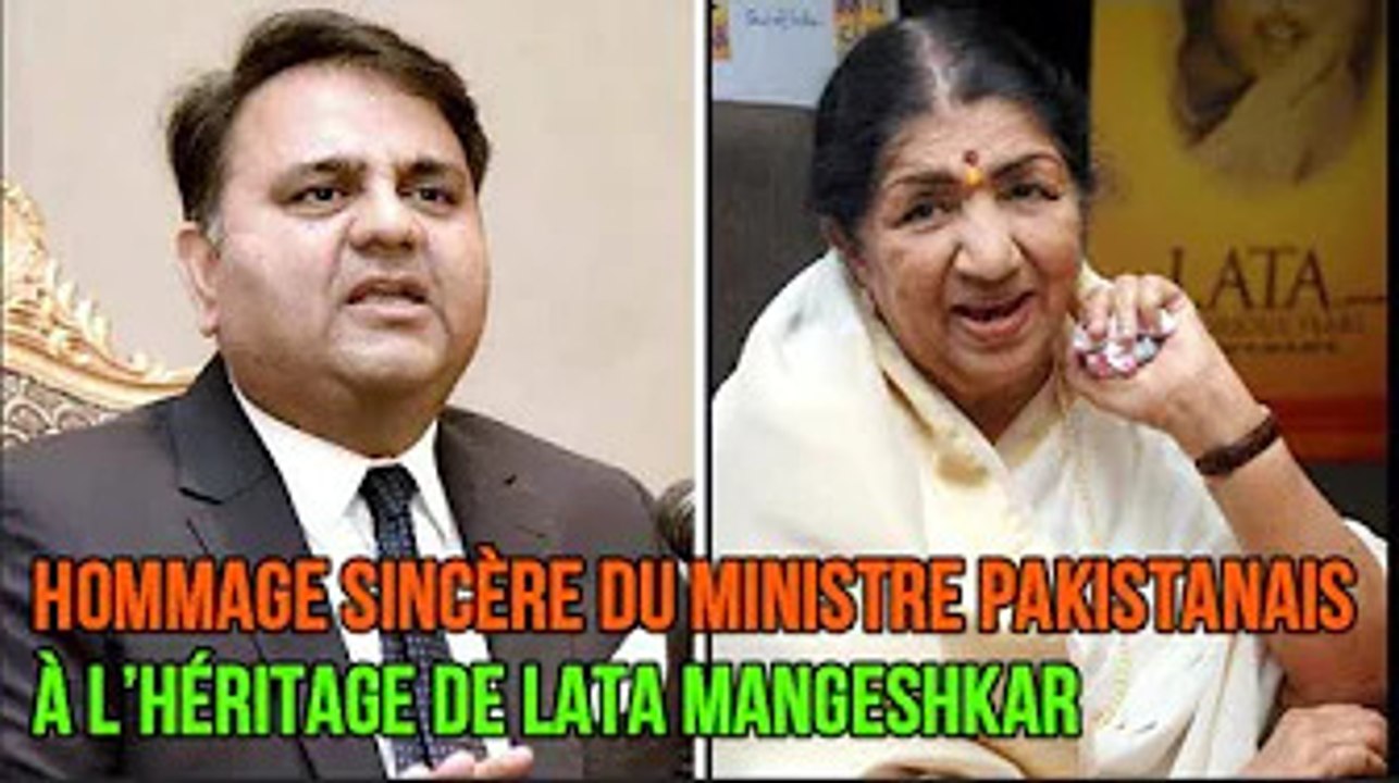 Hommage sincère du ministre pakistanais à l’héritage de Lata Mangeshkar