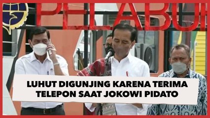 Luhut Digunjing , Terima Telepon Saat Jokowi Pidato, Jubir: Bagian Dari Manajemen Krisis Pandemi