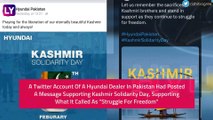 Hyundai India Tweets Apology Over Pakistani Car Dealer's Kashmir Tweet