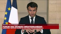 Forum des Mondes Méditerranéens : Emmanuel Macron ouvre le colloque