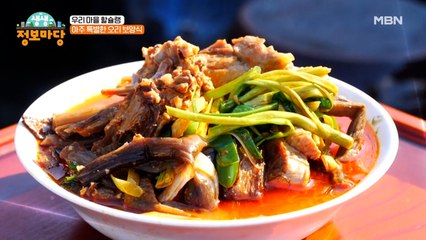 냐옹~ '귀여운 고양이도 탐내는 할머니표 특별 오리 보양식!