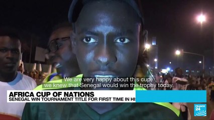 AFCON 2022: Supporters in Yaounde react after Senegal victory