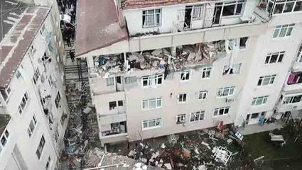 Son Dakika! Üsküdar'da 5 katlı binada şiddetli patlama: 2'si ağır 4 yaralı var
