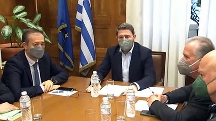 Συνάντηση του Ν. Ανδρουλάκη με εκπροσώπους των Σωματείων της ΛΑΡΚΟ