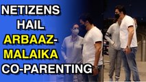 Malaika Arora and Arbaaz Khan drop off their Arhaan at the airport, Netizens hail their co-parenting