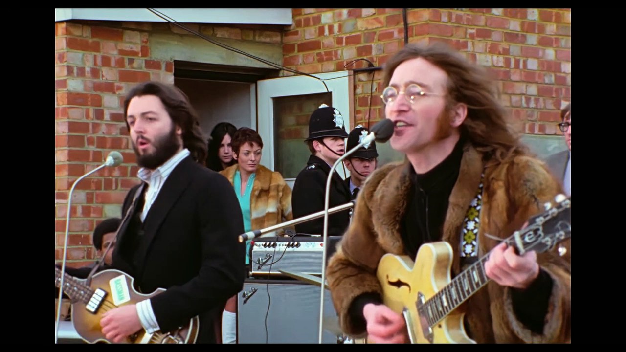 The Beatles Get Back Rooftop Concert Clip - I'm in Love for the First Time
