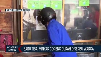 Sempat Langka, Warga Serbu Minyak Goreng Curah
