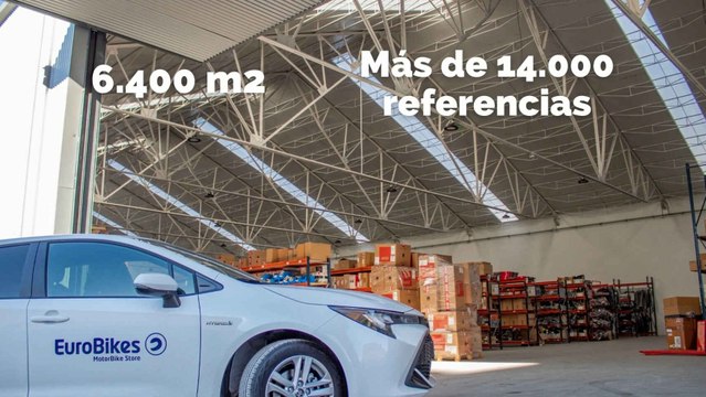 EuroBikes, empresa murciana de venta de accesorios y equipamiento de motos.