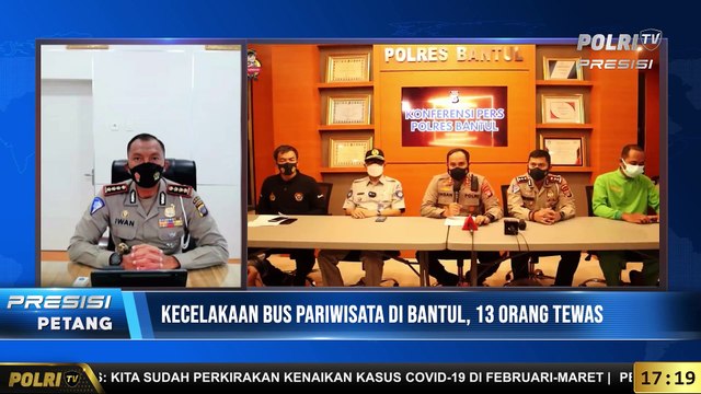 LIVE Dialog Dirlantas Polda Daerah Istimewa Yogyakarta Kecelakaan Bus Pariwisata di Bantul