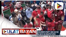 Ilang vaccination sites, tila children’s party ang gayak para maengganyo ang mga bata na magpaturok; Proseso ng pagbabakuna, mas maingat para sa mga bata