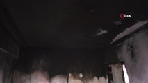 Yangın felaketi atlatan Belkıs teyzenin gözyaşlarını Balıkesir Büyükşehir Belediyesi siliyor