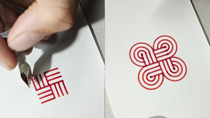 'Turkish artist produces INCREDIBLY SATISFYING calligraphy art'