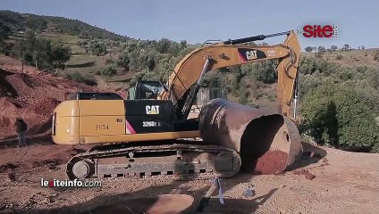 شفشاون.. شاهد عملية إغلاق الحفرة التي تم عبرها انتشال الطفل ريان