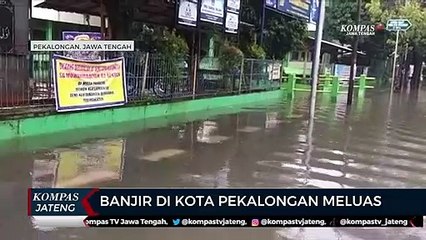 Banjir di Kota Pekalongan Meluas