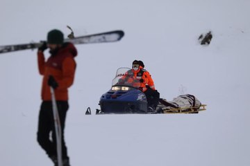 JAK timleri Hesarek Kayak Merkezi'nde huzur ve güvenliği sağlıyor