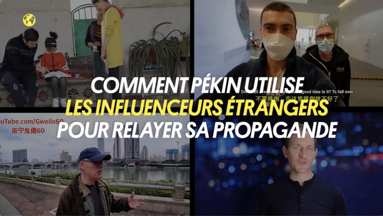 Comment la Chine se sert d’influenceurs étrangers pour relayer sa propagande