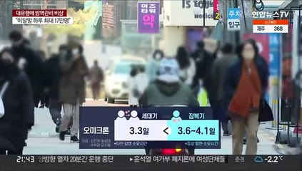 "이달 말 17만명 확진 전망…아직 정점 예측 어려워"
