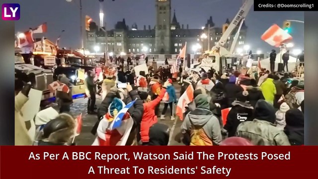 Canada's Capital Ottawa Declares State Of Emergency Over Truckers' Protest As Residents Complain Of Traffic Jams, Hate Crimes