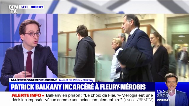 Pour Me Romain Dieudonné, avocat de Patrick Balkany, le choix de Fleury-Mérogis est ressenti comme une peine complémentaire
